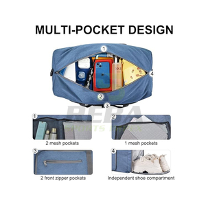 Bolsas de lona para viaje con correa de hombro ajustable, bolsa de lona para hombre, informal, deportiva, bolsa de viaje, bolsa de lona grande - Product Image 6