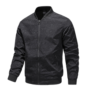 Trendy <b>Mens</b> Bomber Jacket New Fashion Design High Quality Eco Friendly Breathable Stand Collar <b>Winter</b> <b>Wear</b> Wholesale Deal - Product Image 3