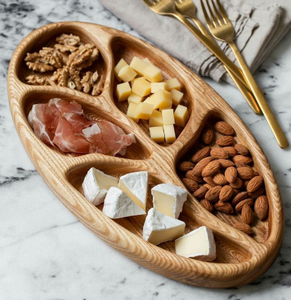 Planche à fromage triangulaire décorative de table, peinte à la main, en matériaux de première qualité, tendance du moment - Product Image 6