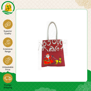 Bolsas de Yute Hechas a Mano en India, con Asas Acolchadas, Impresión Personalizada, Tamaño Mediano (30-50cm), Nueva Llegada, Buena Calidad - Product Image 3