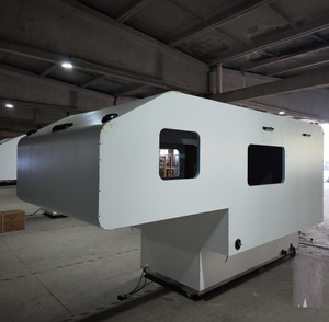Aluminum Pickup Truck <b>Bed</b> Camper Lightweight <b>Slide</b> In Camping Trailer Off Road Travel Camper with Bathroom Module - Product Image 6