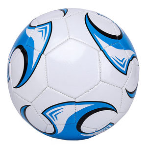 Balón de Fútbol PU Blanco, Azul y Negro, Balón de Fútbol Profesional para Entrenamiento, Balón de Fútbol de Cuero y PVC Especial, Tamaño Estándar 5 - Product Image 1