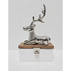 Modern Star Shape Shape Silver Christmas <b>Stocking</b> <b>Holder</b> For Hanging Decorative Use Xmas <b>Stocking</b> <b>Holder</b> For Fireplace Use - Product Image 3