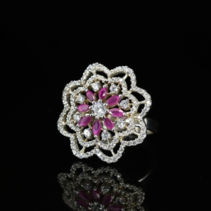 Premium Quality Classic 925 Sterling Silver Moissanite 18K Gold Plated Rhodium Plated Wedding Fine Ring - Product Image 3