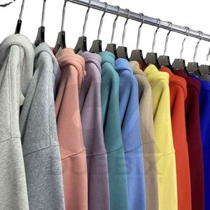 เสื้อฮู้ดผู้ชายใส่ได้ทั้งชายและหญิงเสื้อฮู้ดแบบสวมหัวเสื้อฮู้ดแบบกำหนดเองไหล่ตก - Product Image 2