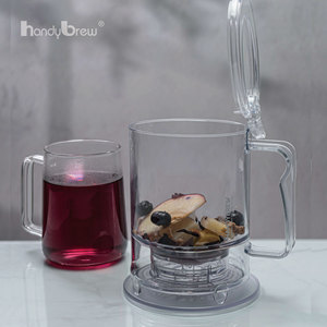 HandyBrew Eco-Friendly BPA-Free Loose Leaf <b>Tea</b> <b>Maker</b> with Stainless Steel Filter for Wholesale & Specialty <b>Tea</b> Brands - Product Image 6
