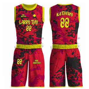Tenue de basketball d'été respirante, ensemble personnalisé en tissu sans manches léger pour l'entraînement et les matchs de performance - Product Image 2
