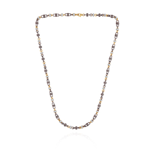 Collar con Colgante Circular de Diamante Cultivado en Laboratorio, Corte Brillante, Oro Amarillo de 14K, Diseño de Estrella Abierta, Halo Brillante, Moderno, para Hombre, para Boda - Product Image 1