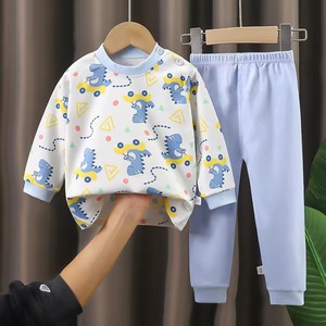 Ensemble de survêtement pour enfants, mode printemps |   Ensemble de survêtement en coton respirant pour enfants, vente en gros, collection printemps - Product Image 1