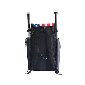 QST <b>Red</b> White Blue Black Sport Backpack For Game Use Closure Pattern Lightweight Design Bags <b>Shoes</b> Compartment Backpack - Product Image 4