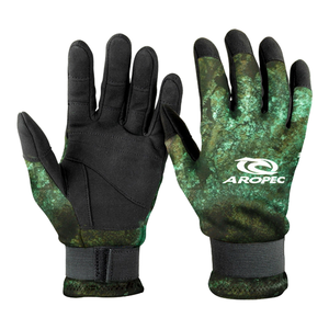 Gants de pêche sous-marine Aropec 2MM en néoprène à motif camouflage, thermiques, antidérapants, équipement de plongée pour la chasse - Product Image 3