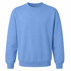 Cotton Blend Crewneck Sweatshirt Custom <b>Printed</b> Winter Streetwear Fashion High Quality Unisex OEM Service Clothing - Product Image 1