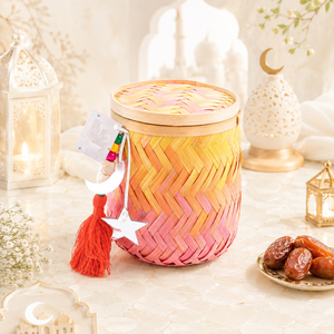 Exquisite Handmade Bamboo <b>Gift</b> <b>Box</b> for <b>Ramadan</b> Mubarak Elegant Eco Friendly Storage <b>Box</b> for Arabic Festival Candy Dates - Product Image 5
