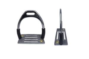 Estribos de Acero Inoxidable Anchos de 4 Barras para Polo Ecuestre Flexibles - Diseño Único para Aliviar el Dolor Articular del Polo - Product Image 4