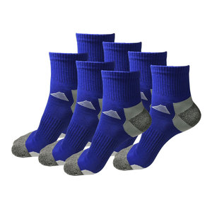 Mens Mid Cut Ankle Quarter Athletic Casual Sport Cotton <b>Socks</b> Breathable Soft Comfortable Everyday Wear Durable Stretch Fit - Product Image 1