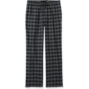 Pyjama long léger pour homme, coupe ample, séchage rapide, respirant, en polaire, pantalon de détente avec cordon de serrage à la taille - Product Image 1
