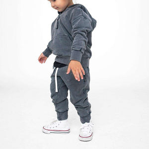 Wholesale Customize Clothes Kids Tracksuits Boys Clothing Sets Fall Winter Baby Tracksuit Quarter Zip up Hoodie <b>Track</b> Suit - Product Image 4