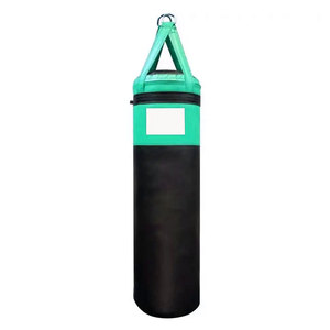 Saco de Boxeo de Alto Rendimiento con Cubierta de Cuero, Relleno Absorbente de Impactos, Perfecto para Entrenamiento Intensivo de Boxeo y Fitness - Product Image 1