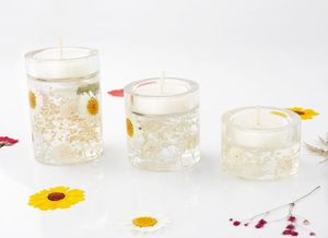 Luxury Crystal Look Resin <b>Candle</b> Holder Unique Handmade Craft For Home Decor And Event Decoration - Product Image 1