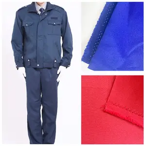 300D gabardine uniform workwear fabric twill 100% polyester garments clothing fabrics