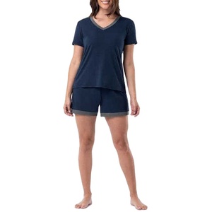 Conjunto de Mujer con Logotipo Personalizado, Novedades de Verano, Top Corto de Manga Corta, Conjunto de Dos Piezas con Pantalones Cortos para Mujer 2026 - Product Image 2