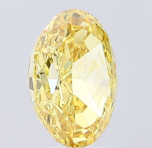 Diamante Cultivado en Laboratorio con Certificación IGI, Corte Ovalado de 4.77 CT, Color Amarillo Intenso, Claridad VS1, CVD LG 642429208, ROYAL GEMS para Joyería - Product Image 5