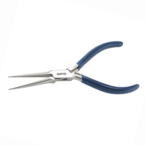 Heavy Duty Jewelry Repair Pliers Extra Long Chain Pliers 140mm Stainless Steel Jewelry Workshop Supplies Jewelry Making Pliers - Product Image 1