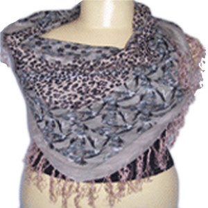 Animal Print Cotton Scarf Soft Lightweight Breathable Fashion <b>Wrap</b> Stylish Neck Head <b>Shawl</b> for Women All Season Casual Elegant - Product Image 3