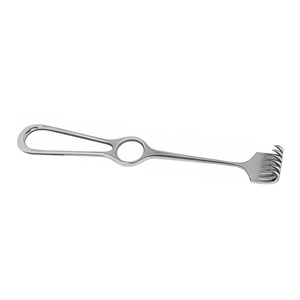 Retractor de heridas VOLKMANN personalizado de 8.34 pulgadas con 6 puntas, retractor quirúrgico ortopédico de un solo extremo de WARSAW MEDICAL - Product Image 3