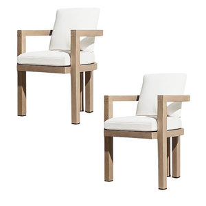 Mobilier d'extérieur et de salon Canapé en tissu Canapé de jardin à cadre en bois massif Produit de déguisement Canapé un siège - Product Image 1