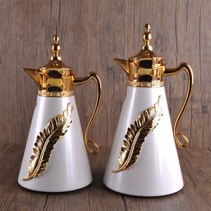 Carafe à café avec poignée, bouilloire à bec verseur facile, pot à bec verseur anti-goutte, pot à café avec couvercle à verrouillage, bouilloire à café avec couvercle à ressort, pot à expresso manuel - Product Image 5