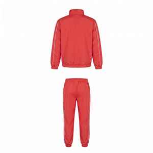 Custom <b>Men's</b> Waterproof Polyester Nylon Windbreaker Jacket And Pants Set Printed Reflective Outdoor Sports Tracksuit - Product Image 6