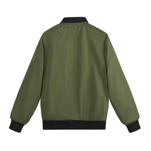 Men's Plain <b>Bomber</b> <b>Jacket</b> Trend Casual Breathable Comfortable Custom Logo Regular Fit <b>Baseball</b> WholesalePrice <b>Jacket</b> For Men - Product Image 3