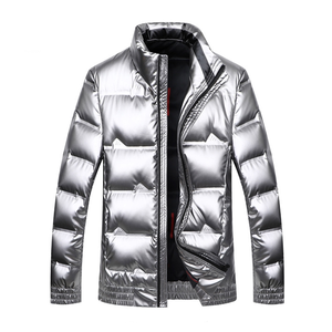 Veste matelassée pour homme avec logo personnalisé, personnalisation de marque privée disponible, streetwear d'hiver moderne - Product Image 2