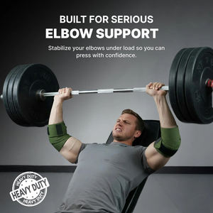 Cintas de Soporte para Codos Powerlift con Logotipo Personalizado, Rodilleras de Neopreno para Fitness, Precio Competitivo, Protección Corporal para Levantamiento de Pesas - Product Image 2