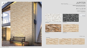 Azulejos Modernos de Porcelana para Pared y Suelo 300x600mm Antideslizantes con Patrón de Alta Profundidad Resistentes al Ácido para Uso Exterior Arquitectura Escolar - Product Image 2