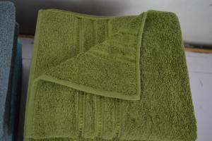 Serviettes de bain jetables en coton biologique doux, haute absorption pour salle de bain et cuisine, épaisses, très absorbantes, couleur unie, longue durée - Product Image 3