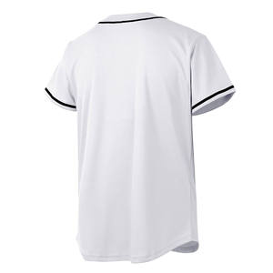 High Quality Custom Unisex Baseball Jersey Softball Wear 100% <b>Polyester</b> Short Player Name <b>T</b>-<b>Shirts</b> for Baseball Uniform - Product Image 5