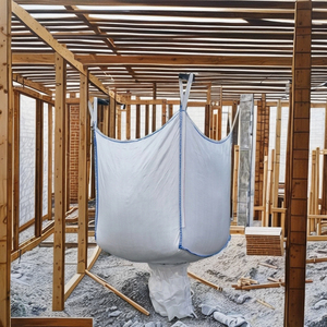 Best Selling Durable <b>Top</b> Open Bottom Spout FIBC Bag with Liner 1 Ton <b>Loading</b> Capacity for Fertilizers & Building Material - Product Image 1