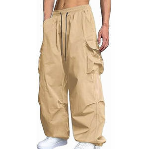 Pantalon cargo homme, style streetwear, confortable, tissu utilitaire, conçu pour un usage quotidien, les tâches de plein air et la mode décontractée. - Product Image 1