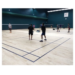 Plancher en bois Sundek Air-Cush pour terrains de badminton - Utilisation sportive en intérieur, surface antidérapante, absorption des chocs, respectueux de l'environnement - Product Image 2