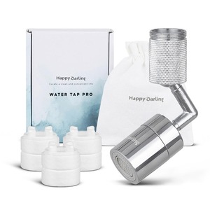 [CHICSS] HappyDarling Watertap Pro Robinet manuel en acier inoxydable ABS 720° rotatif avec filtre et rehausseur de pression - Product Image 2