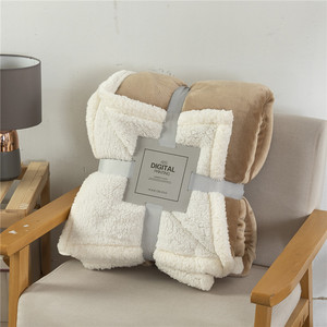 Plaid en polaire sherpa super doux double couche - Product Image 5