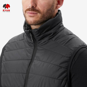 เสื้อกั๊กพัฟเฟอร์แบบมีซิปปิด รุ่น Ryan Pro Gear Custom Design สำหรับผู้ชาย พร้อมโลโก้แบบกำหนดเอง คอตั้ง - Product Image 4