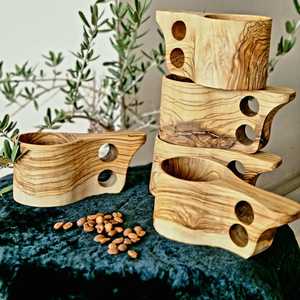 Tazas de madera de jujube maciza personalizadas, hechas a mano, anti-quemaduras, para leche, café, té, cerveza y tazas de té de burbujas, ecológicas y hechas a mano. - Product Image 3