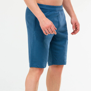 Shorts de jogging décontractés pour homme, coupe classique, en polyester, taille élastique et poches, séchage rapide, style urbain, été - Product Image 2
