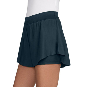 Jupe de tennis sportive respirante à taille mi-haute personnalisée avec poches pour femmes, en tissu tricoté Spandex/Polyester - Product Image 2