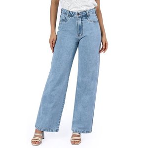 Vaqueros de mezclilla anchos de moda para mujer, de lujo, de cintura alta, ecológicos, duraderos, transpirables, estilo urbano. - Product Image 5