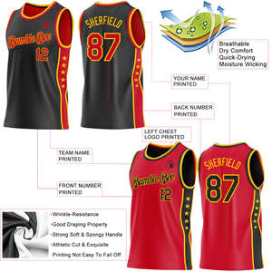 Reversible Basketball Uniform Set Custom Double Layer Mesh Jersey Shorts Premium Teamwear Bulk Wholesale Manufacturer OEM/ODM - Product Image 3