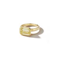 Anillo de Compromiso de Oro Sólido Real de 10k, 14k, 18K con Diamante Cultivado en Laboratorio de 3 Quilates, Corte Esmeralda, Claridad VS, Certificado IGI, Engaste de Bisel, Venta al por Mayor